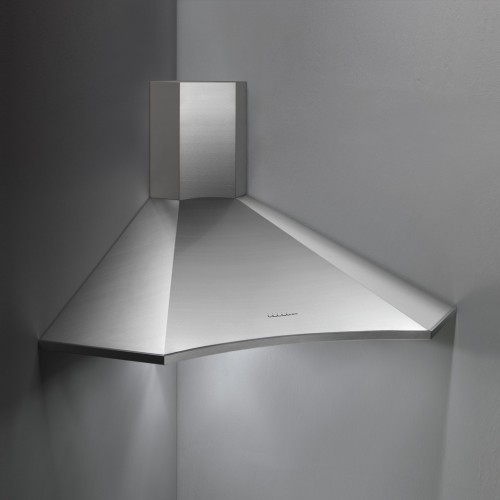 Eckhaube 100 cm Edelstahl (AISI 304)