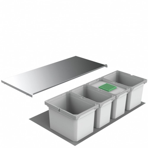 Einbau-Abfallsammler Cox(R) Box 235 K/1000-4