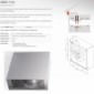 Vollglas Deckenlüfter zzgl. externer Motor nach Wahl 100 oder 120 x 70 cm [4/7]