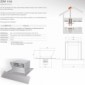 Vollglas Deckenlüfter zzgl. externer Motor nach Wahl 100 oder 120 x 70 cm [7/7]