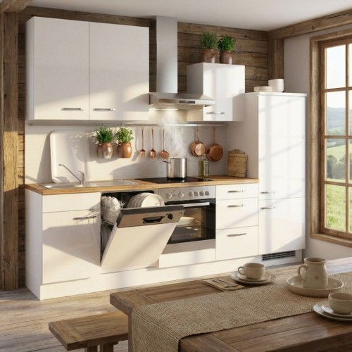 Einbauk&uuml;che Pino K&uuml;chenzeile 280 cm