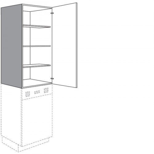 Aufsatzschrank mit 1 Drehtür