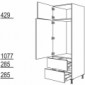 Hochschrank Geräte-Umbau für Kühlautomaten [2/9]