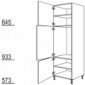 Hochschrank Geräte-Umbau für Kühlautomaten [2/9]