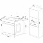 Einbaubackofen mit Pyrolyse Edelstahl [4/5]