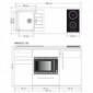 Kompaktküche 150 cm breit mit Mikrowellenofen [20/23]