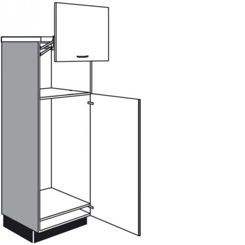 Highboardschrank für Einbaugeräte mit 1 Geräte-Drehtür