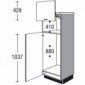 Highboardschrank für Einbaugeräte mit 1 Geräte-Drehtür [2/21]