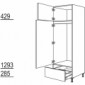 Hochschrank Geräte-Umbau für Kühlautomat [2/9]