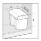 Einbau-Abfallsammler mit Vollauszug 2x8 Liter [3/3]