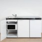 Büroküche Kompaktküche 150 cm breit mit Mikrowelle [8/12]