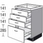 Unterschrank für Kochmulde oder Induktionskochfeld [2/16]