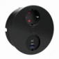 Duplex E Doppel USB A+C Charger mit 1 Steckdosenelement rund [4/6]