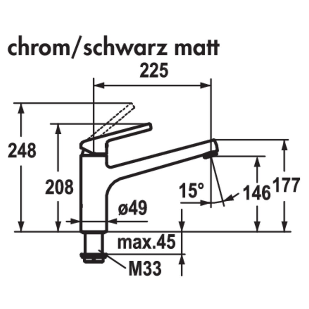 KWC Luna E1 Einhebelmischer