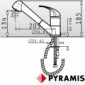 Pyramis Festivo Niederdruck mit ausziehbarer Schlauchbrause [2/2]