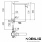 Nobili Loop Einhandmischer mit 120° schwenkbaren Körper [3/5]