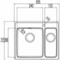 Doppelbecken Edelstahl für alle Montagearten [3/6]