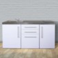 Pantryküchen Büroküchen 170 cm breit [4/19]