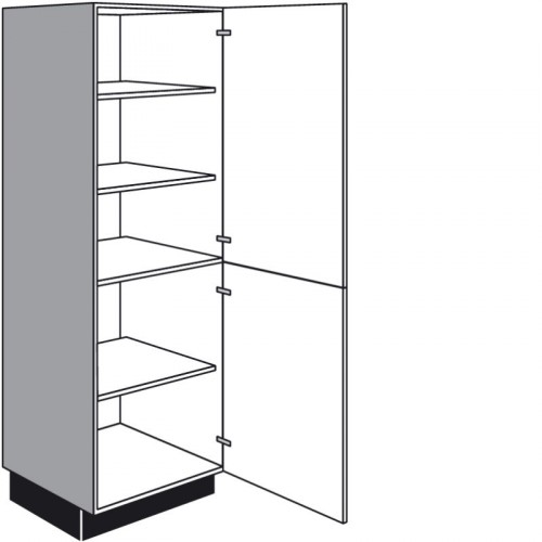 Highboard mit 2 Drehtüren