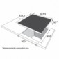 Induktionskochfeld 60 cm 3 Gar-Temperaturstufen [3/3]
