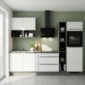 Impuls K&uuml;chenblock 280 cm moderne geradlinige K&uuml;che mit Regalsystemen [2/9]