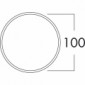 K-Jal 100 Außenjalousie mit Rückstauklappe für Anschluss an Rundrohr Ø 100a mm [2/3]