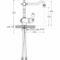 Armate Linea Passato 2 Eingriffarmatur im Nostalgie Design [3/4]