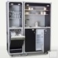 pro-art casekitchen light - mobile Schrankküche im Flightcase mit Rollen [12/24]