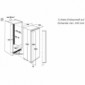 Einbau Kühlschrank mit Festtürtechnik 178 cm Nische [2/3]