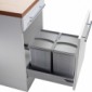 34L Abfallsammler Pullboy variabel von Wesco mit Komplettdeckel [1/1]