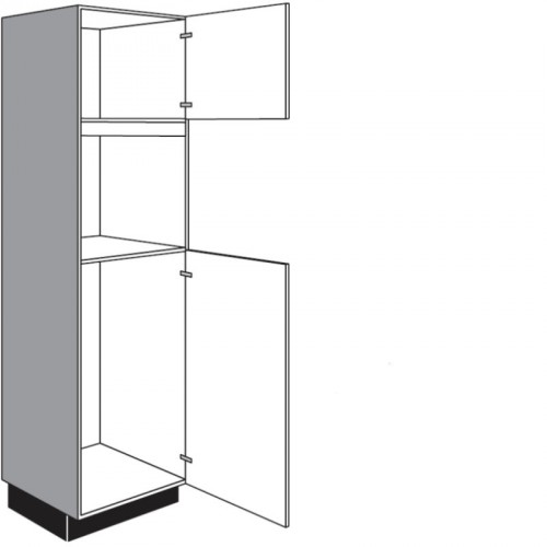 Seitenschrank für Einbaugeräte mit 1 Geräte-Drehtür