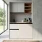 modulLINE ML 110 KA Schrankk&uuml;che aus Holz mit K&uuml;hlschrank [1/7]