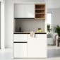 modulLINE ML 110 KA Schrankk&uuml;che aus Holz mit K&uuml;hlschrank [3/7]