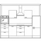Einbauküche Büroküche 300 cm kompakt mit Elektrogeräte [2/8]