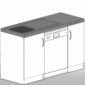 Minik&uuml;chencenter mit 60 cm Geschirrsp&uuml;lmaschine F [5/8]