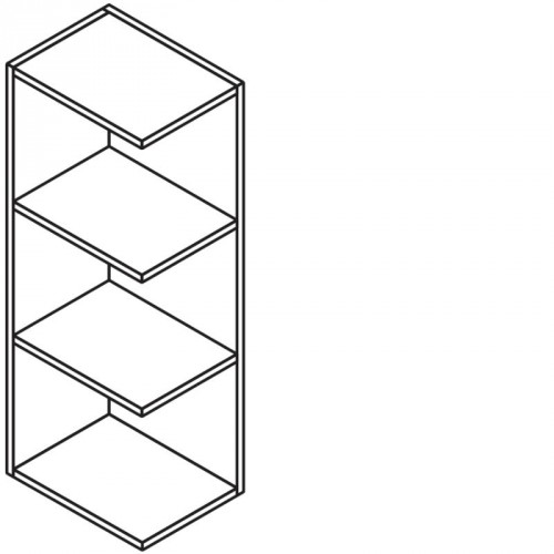 Abschlussregal 250 mm Breite