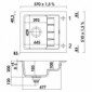 Keramikspüle PickUP E Einzelbecken mit zweiter Ebene [7/9]