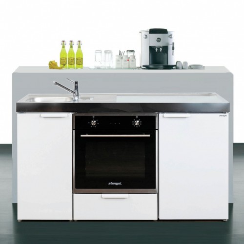Miniküche mit Backofen 100 cm breit