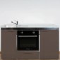 Miniküche mit Backofen 100 cm breit [6/13]