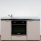 Miniküche mit Backofen 100 cm breit [7/13]