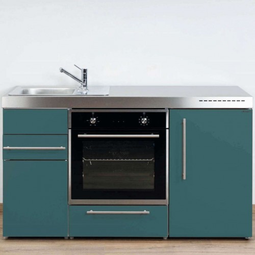 Kompaktküche 150 cm breit mit Backofen
