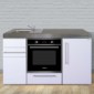 Kompaktküche 150 cm breit mit Backofen [2/18]