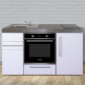 Kompaktküche 150 cm breit mit Backofen [3/18]