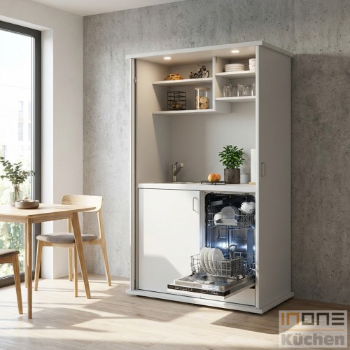 Schrankküche Rolldoor pro-art 114 cm inkl. Geschirrspüler Schrankküche Rolldoor pro-art 114 cm inkl. Geschirrspüler
