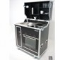 kitcase pro-art Kofferküche mit Backofen, Spüle und Pantryauflage - die mobile Küche im Flightcase auf Rollen [1/9]