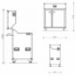 kitcase pro-art Kofferküche mit Backofen - die mobile Küche im Flightcase auf Rollen [4/10]