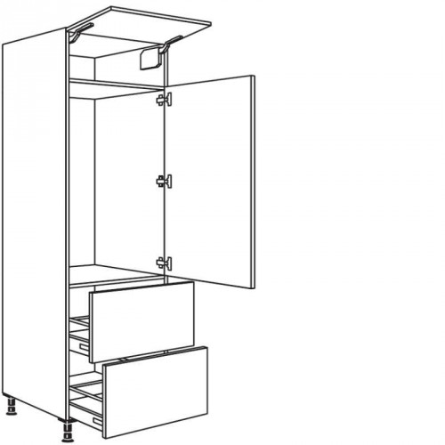 Hochschrank Geräte-Umbau für Kühlautomaten