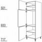 Hochschrank Geräte-Umbau für Kühlautomaten [2/9]