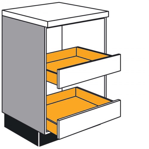 Unterschrank für Getränkekisten