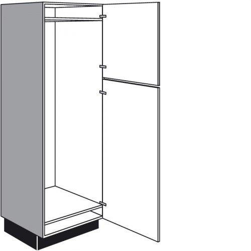 Highboard Geräteumbauschrank mit 1-2 Geräte-Drehtüren